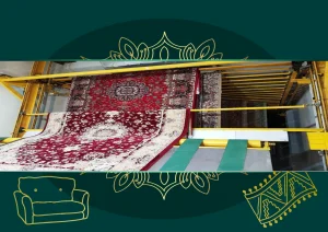 خشک-کردن-فرش-در-شیراز-قالیشویی